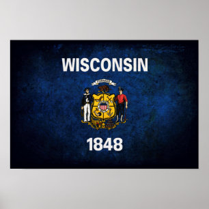 Poster Wisconsinite Flag