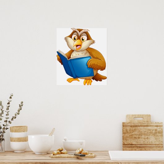 Poster Wise Old Owl (Cuisine)