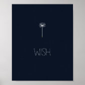 Poster Wish Dandelion (Devant)