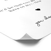 Poster Wish You Were Here Minimalist Wedding Memorial (Coin)