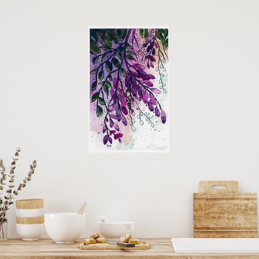 Poster Wisteria (Cuisine)