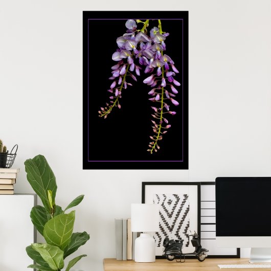 Poster Wisteria (Bureau à domicile)