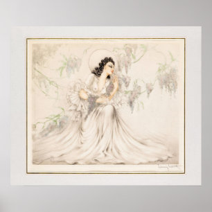 Poster Wisteria, 1940 par Louis Icart