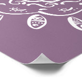 Poster Wisteria Mandala (Coin)