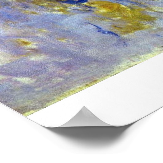 Poster Wisteria par Claude Monet (Coin)