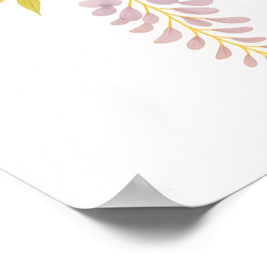 Poster Wisteria — Vous allez danser avec moi ? (Coin)