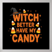 Poster Witch Candy Tee (Devant)