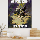 Poster WITCHCRAFT C'est officiel ! Art par Mike Hoffman (Cuisine)