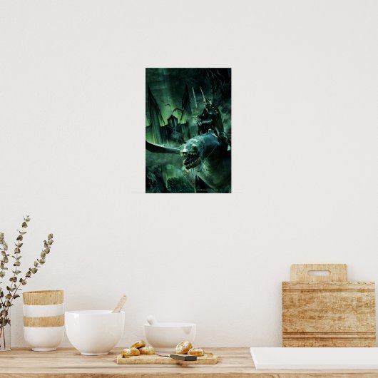 Poster Witchding Riding Fellbeast (Cuisine)