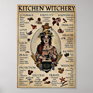 Poster Witchery Vintage