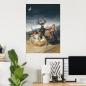 Poster Witches Sabbath - Francisco de Goya (Bureau à domicile)