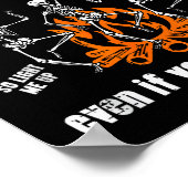 Poster Witches Skeletons Dancing Funny Halloween Costume  (Coin)