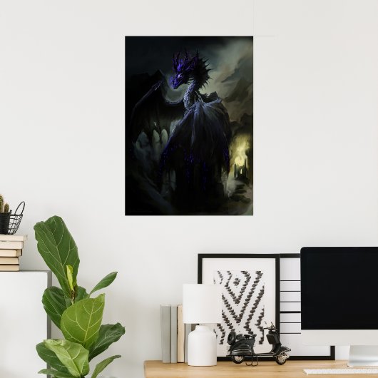 Poster Witchlight Dragon (Bureau à domicile)