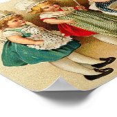 Poster With Best Wishes Children Baking Card (Coin)