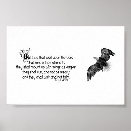 Poster With wings as eagles (Devant)