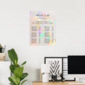 poster witte opal prijslijst (Thuiskantoor)
