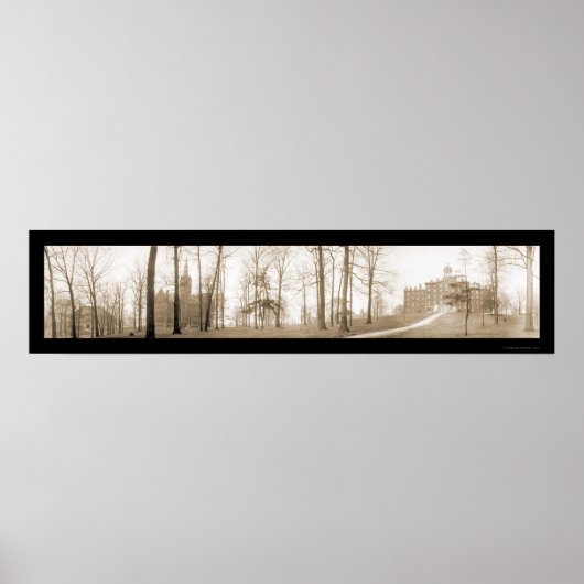 Poster Wittenberg College OH Photo 1910 (Devant)