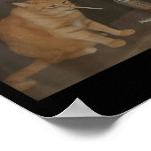 Poster Wizard Cigarette Kitten Drôle Fumer Cat Meme Bra (Coin)