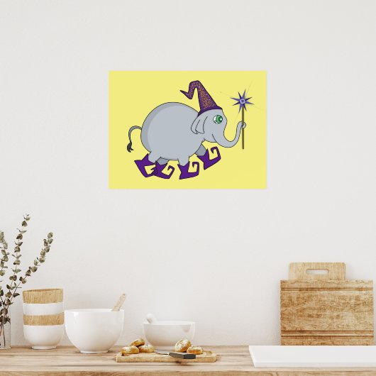 Poster Wizard Elephant (Cuisine)