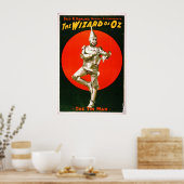 Poster Wizard of Oz - Tin Man 1903 (Cuisine)