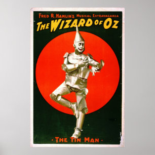 Poster Wizard of Oz - Tin Man 1903