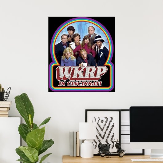 Poster Wkrp À Cincinnati (Bureau à domicile)