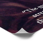 Poster Wm James "Stress Cure" Citation de la sagesse par (Coin)