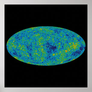 Poster WMAP Universe Wilkinson Microwave Anisotropie Prob