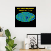 Poster WMAP Universe Wilkinson Microwave Anisotropie Prob (Bureau à domicile)