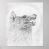 Poster Wolf (Devant)