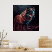 Poster wolf (Cuisine)