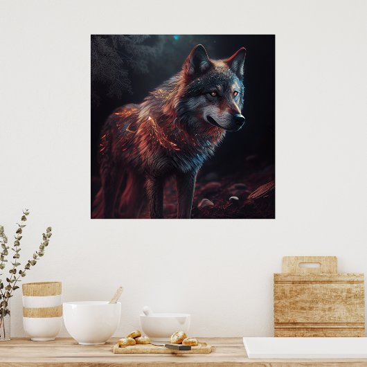 Poster wolf (Cuisine)