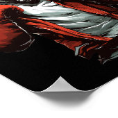 Poster Wolf Boxer Boxing Mixed Martial Arts Kickboxing  (Coin)