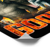 Poster Wolf Certified Gooner Funny Bootleg Meme Dad Papa  (Coin)