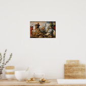 Poster Wolf et Fox Hunt (Cuisine)