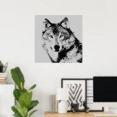 Poster Wolf Eyes (Bureau à domicile)