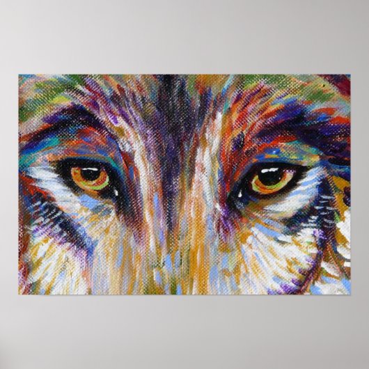 Poster Wolf Eyes (Devant)