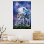 Poster Wolf Famille MEILLEUR MONDE (Cuisine)