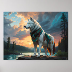 Poster Wolf Guardian
