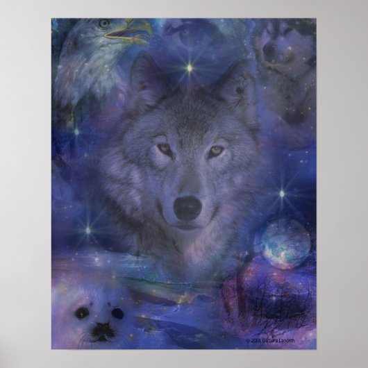 Poster Wolf - Leader du Pack (Devant)