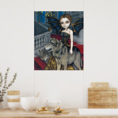 Poster Wolf Manor gothique vampire fairy Art Print (Cuisine)