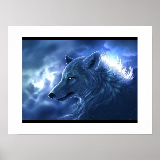 Poster-Wolf Poster (Voorkant)