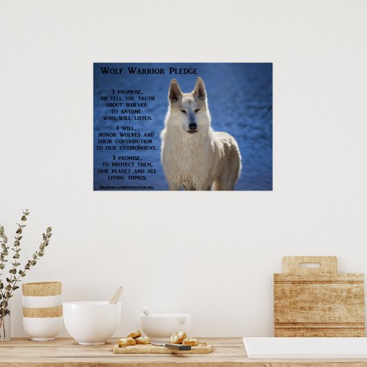 Poster Wolf Warrior (Cuisine)