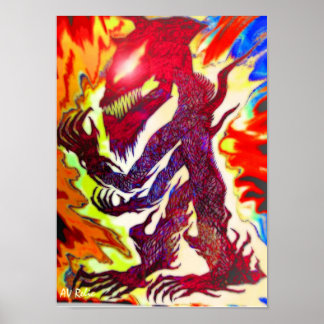 Poster Wolf Yamahachi