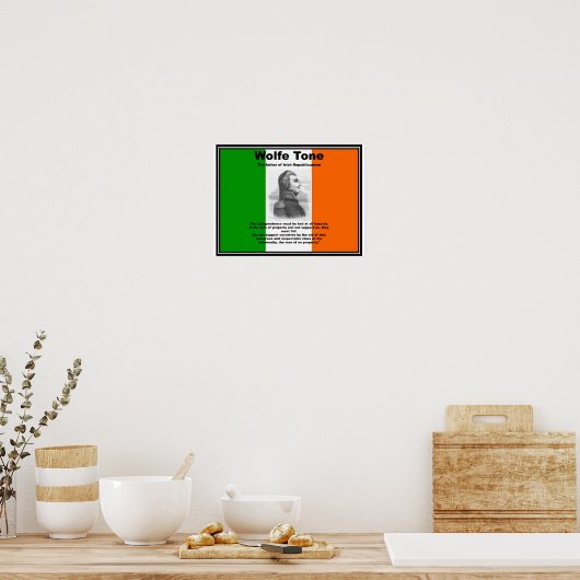 Poster Wolfe Tone (Cuisine)