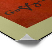 Poster Wolfgang Amadeus Mozart (Coin)