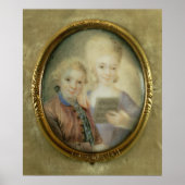 Poster Wolfgang Amadeus Mozart et sa soeur (Devant)