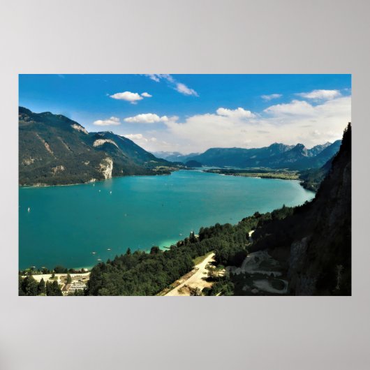 Poster Wolfgangsee (Devant)