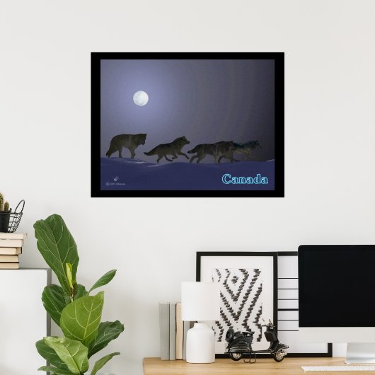 Poster Wolfpack (Bureau à domicile)