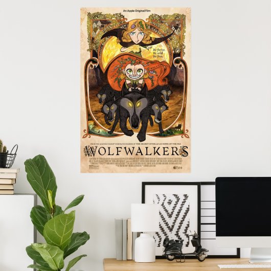 Poster Wolfwalker 3 (Bureau à domicile)